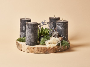 Gartencenter Kremer. Die Naturtalente | Adventsgesteck